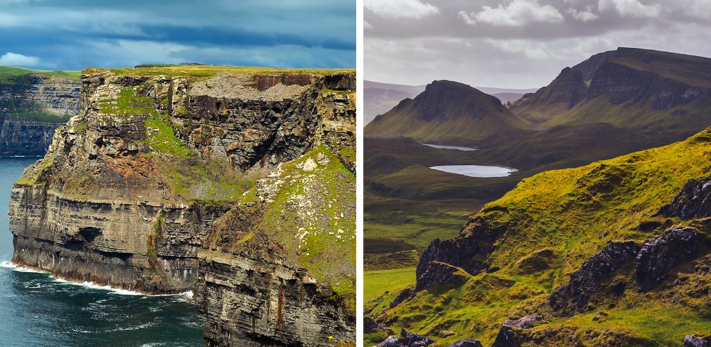 irlande vs ecosse voyage